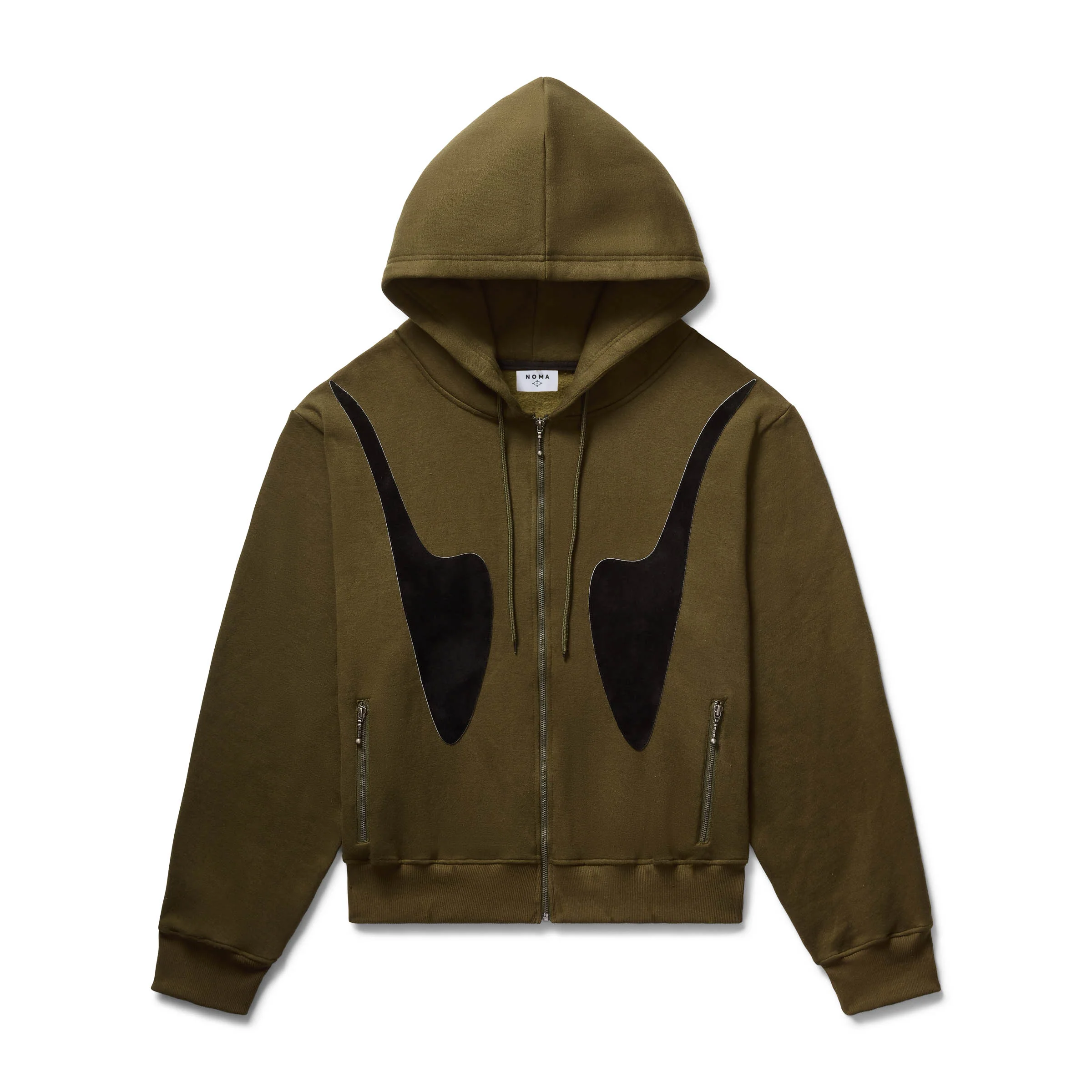 Article.019 - Olive "Tear" Hoodie - Image 3