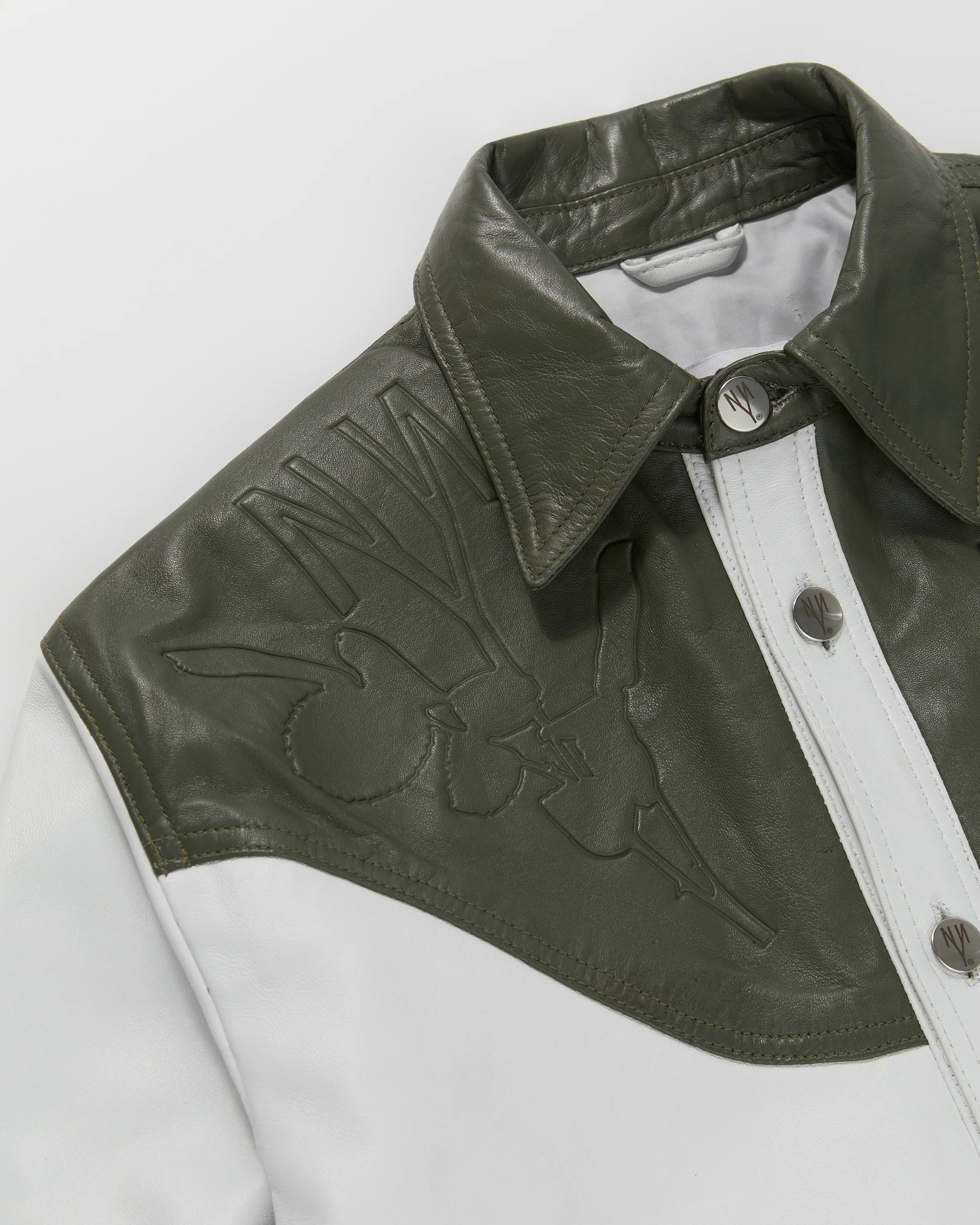Leather Flour Shacket - HP8 - Image 3