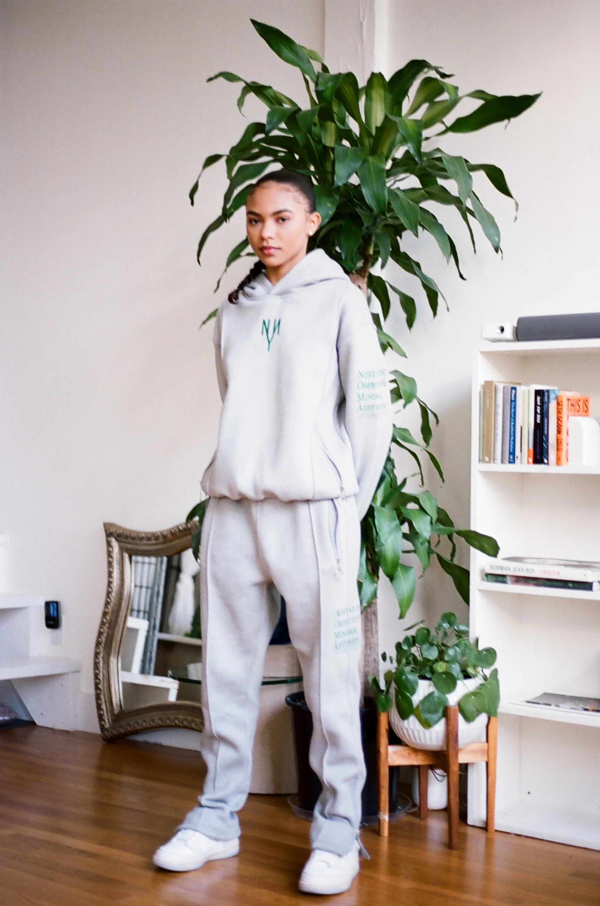 Nostal Vol 2. Hoodie GRY/GRN - Image 5