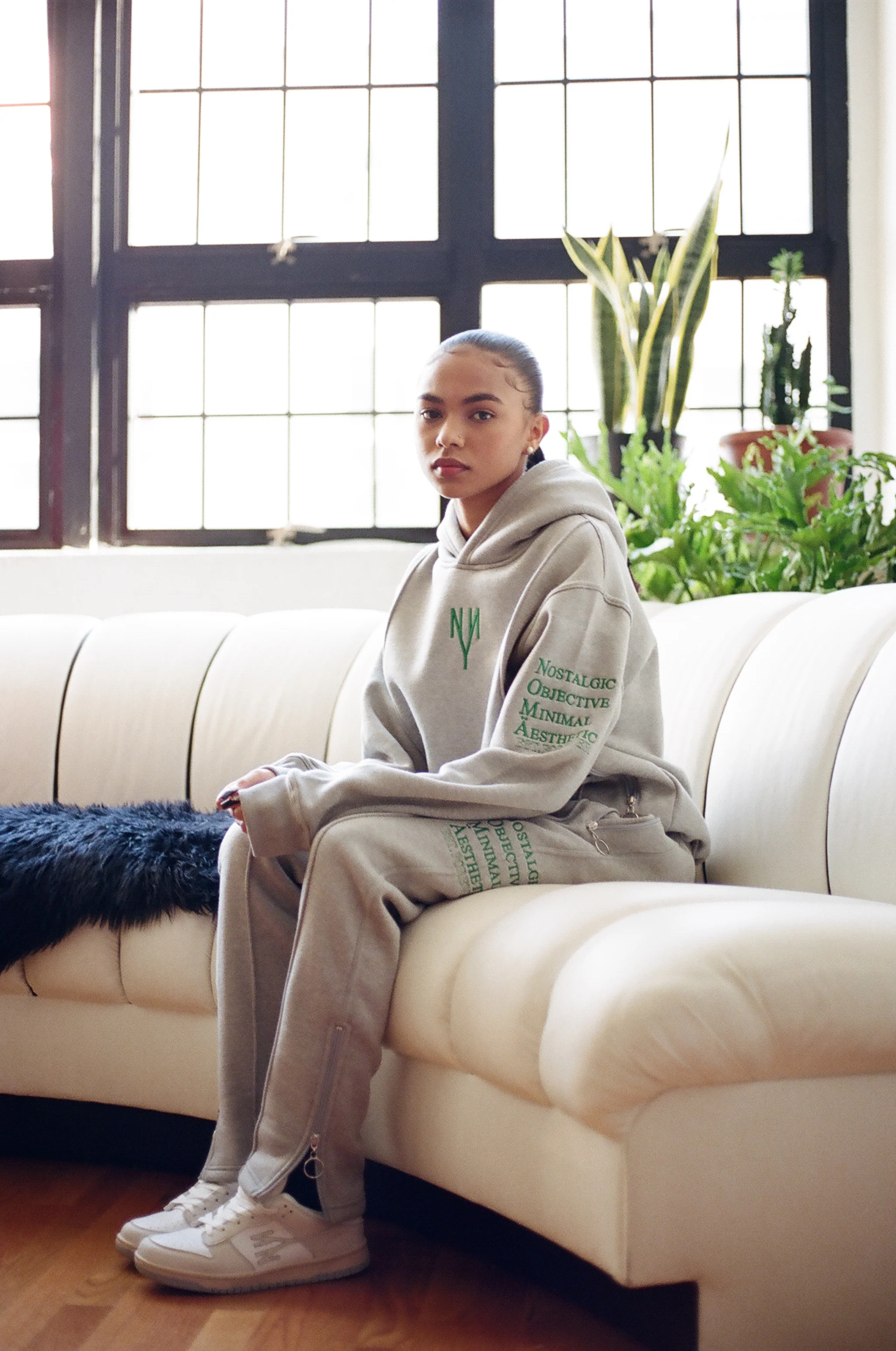 Nostal Vol 2. Sweatsuit GRY/GRN - Image 8