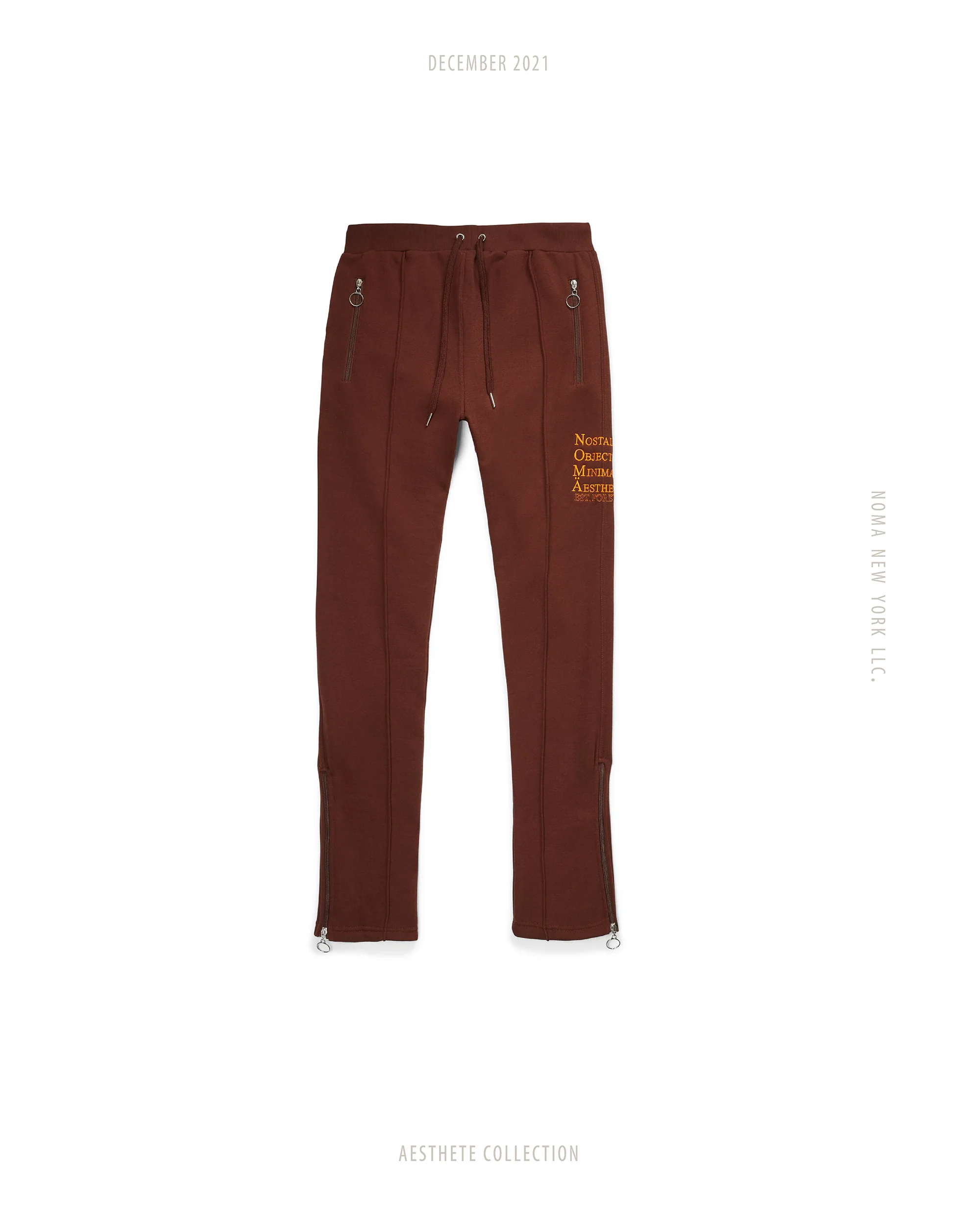 Nostal Vol 2. Sweatsuit BRN/ORG - Image 2