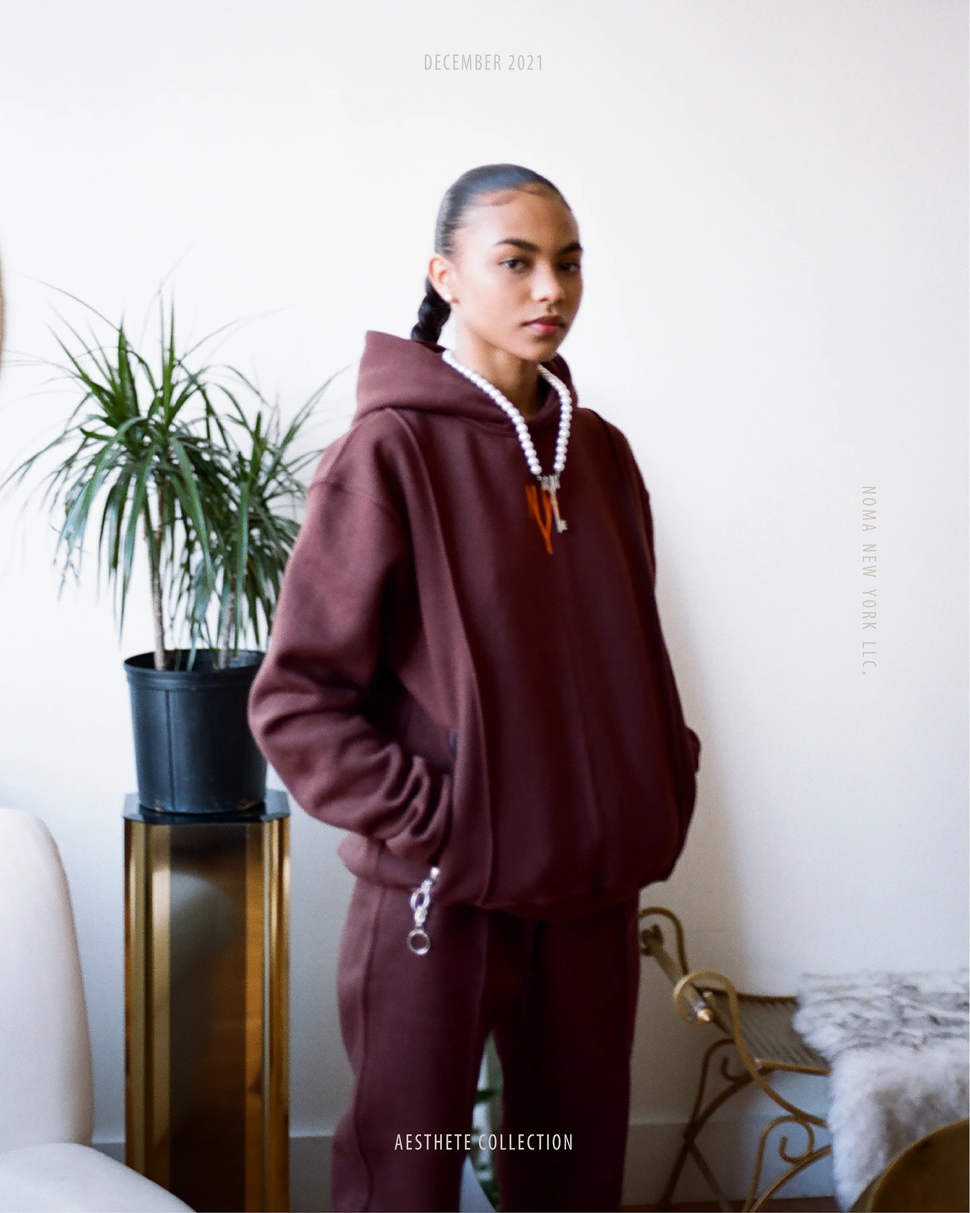 Nostal Vol 2. Sweatsuit BRN/ORG - Image 7