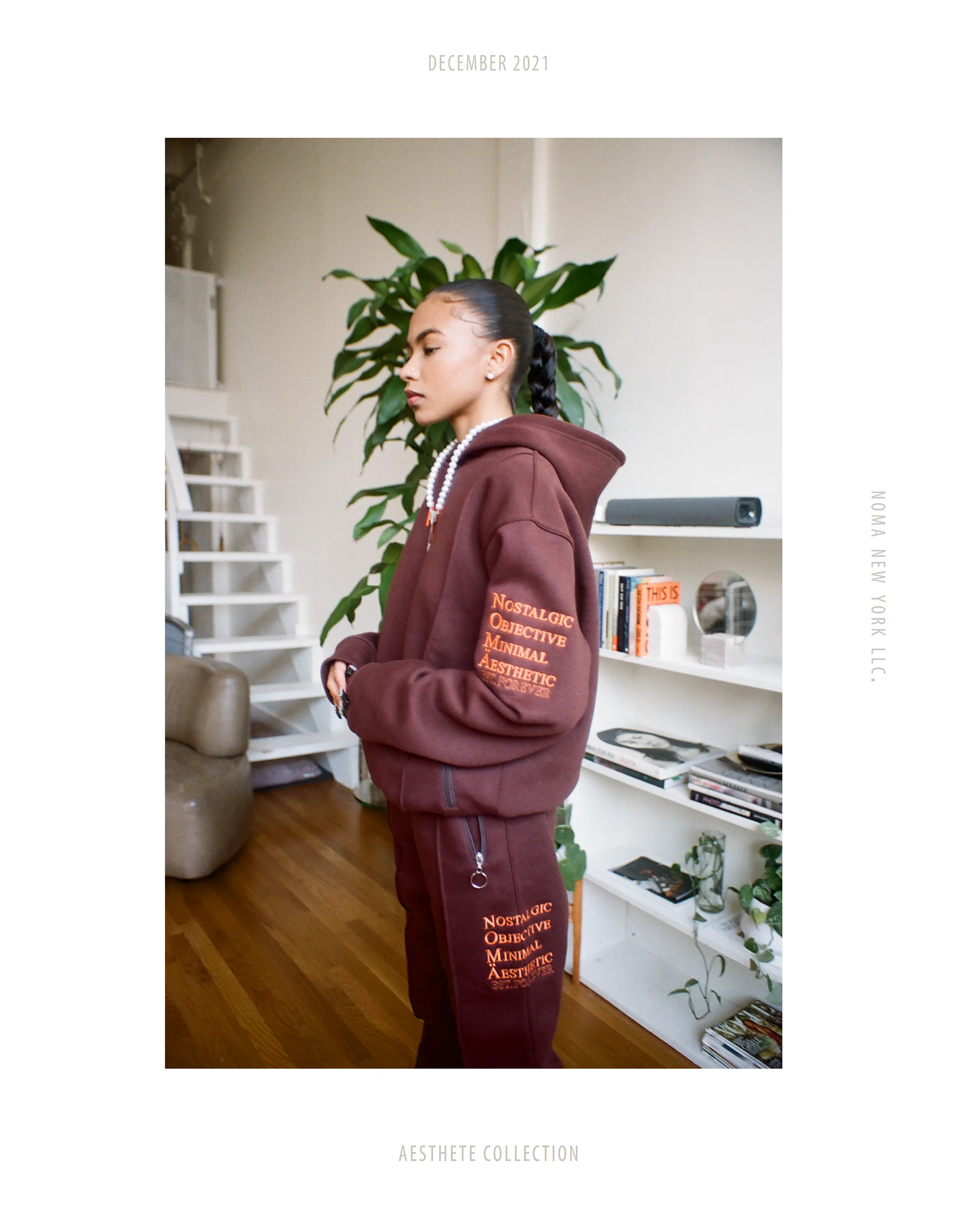 Nostal Vol 2. Sweatsuit BRN/ORG - Image 8